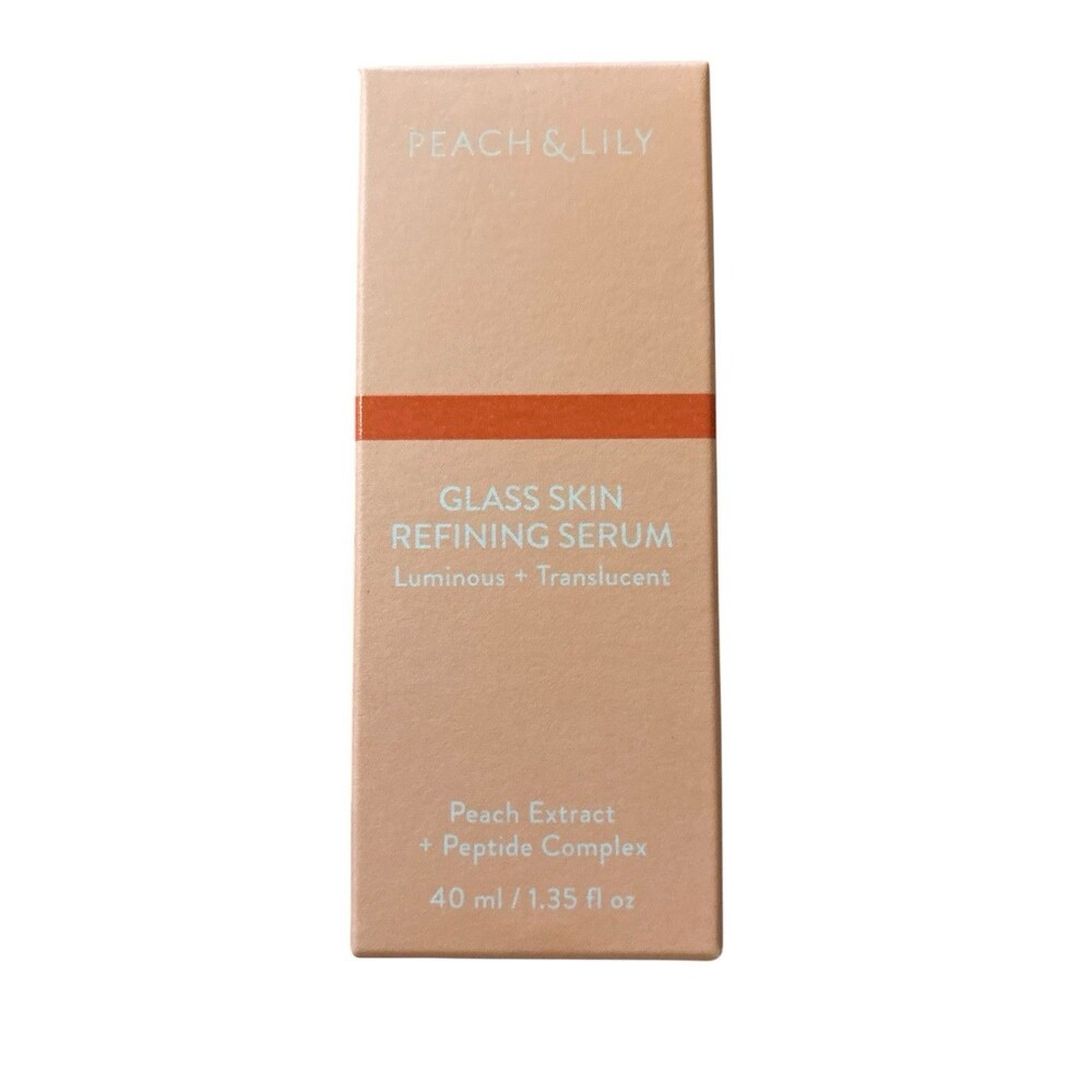 PEACH & LILY Glass Skin Refining Serum Translucent + Luminous-1.35oz/40mL *New